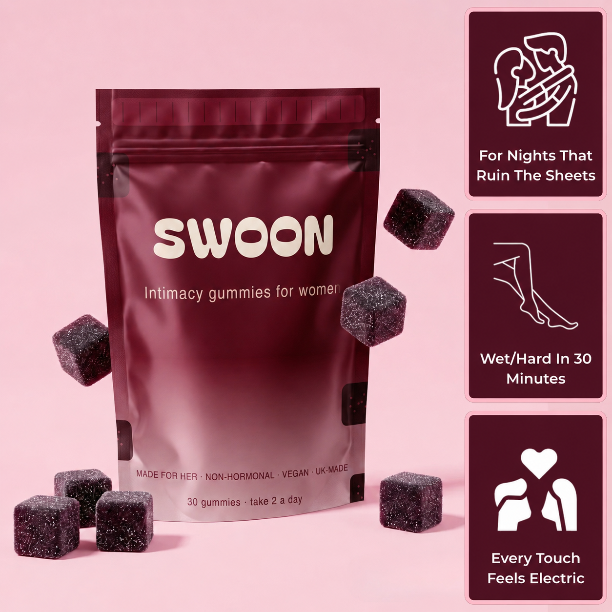 INTIMACY GUMMIES THAT BRING THE WANTING BACK